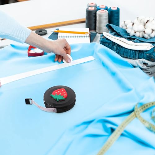 Cinta métrica retráctil automática flexible 2pcs miniatura 7