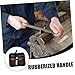 OSALADI Diamond File Set 10pcs Soft Rubberized Grip Hardened Steel Industrial Diamond Coated Non-nickel Finish