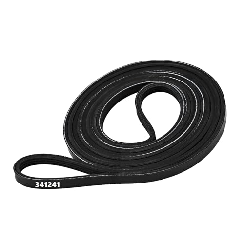 341241 Dryer Drum Belt - Fits Whirlpool & Kenmore Dryer...