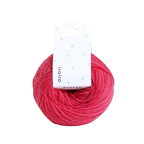 横田 DARUMA iroiro 毛糸 col.43 ラディッシュ 20g 約70m 3玉セット 01-1410-0043