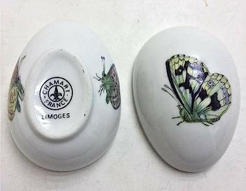Black Yellow Butterfly - Unhinged Chamart - Limoges Box #TOP17