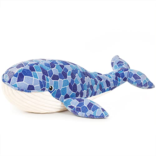 Image of MIAOHAHA Humpback Whale Kids Plush Toy Pillow,Large Blue Whale Stuffed Animals Toy Plushie Fish Gifts