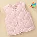 Boys and Toddlers' Vest Lightweight Water-Resistant Packable Puffer Jsckets Sleeveless Winter Sports Quilted Outwear Pink,8 Years