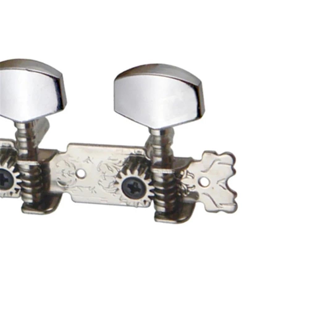 3L3R - Instrumento de cuerda de metal para guitarra clásica, clavija de afinación, piezas de repuesto