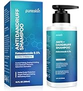 PURESKIN Ketoconazole Shampoo for Dandruff Scalp