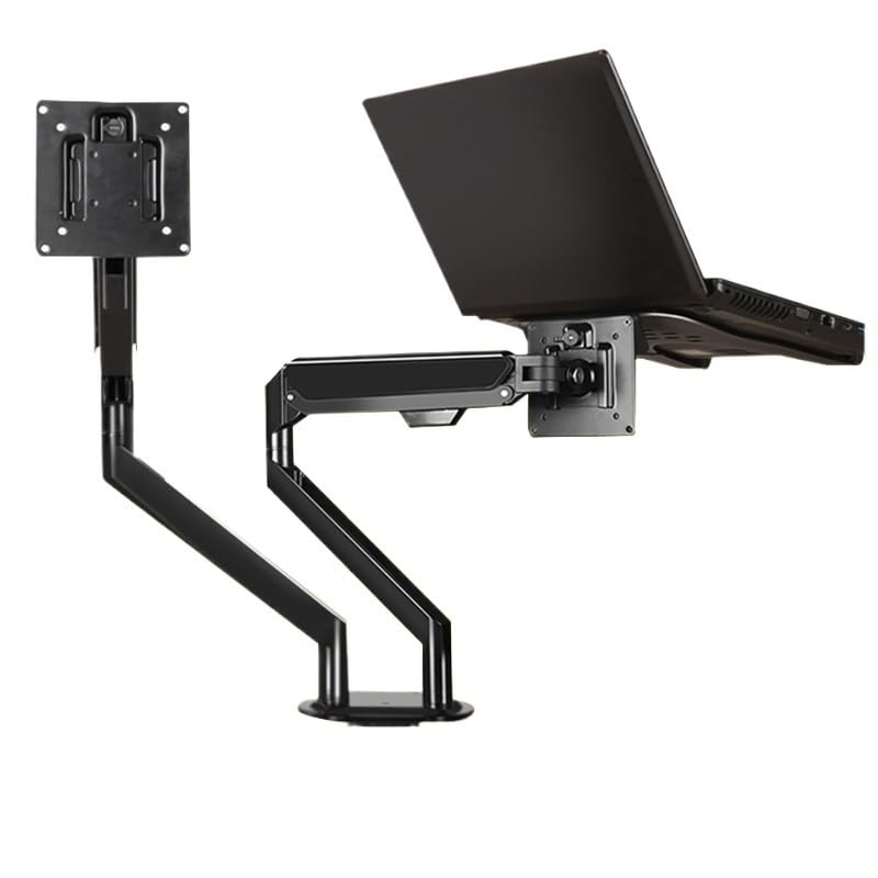 Desktop Computer Stand Notebook Cooling Bracket Dual Screen Lifting Support Frame Rotating Heightening Hanging Hanging Clip Dual Screen