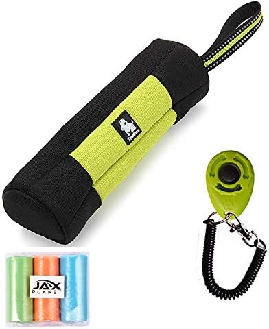 JAX PLANET Dog Training Bag Clicker Set - Dog Training Clicker & Treat Holder for Dog Training (2. Dog Bite Tug SnackBag)+FreeGift…