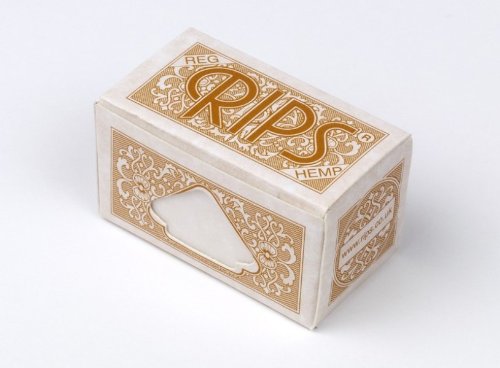 RIPS 100% H Regular Paper Cigarette Papers Rolls - 3 Rolls by Trendz