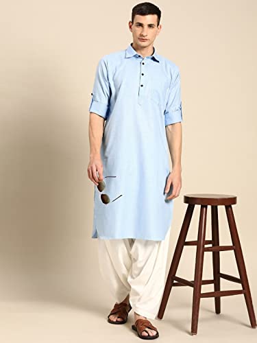 Image of Rajubhai Hargovindas Men's Premium Pathani Kurta