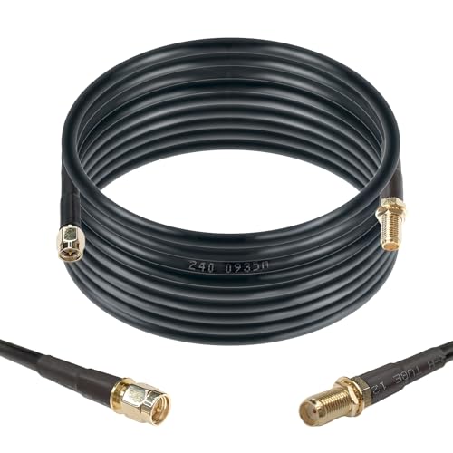 Câble d'extension coaxial SMA pour installation antenne maison et bureau 50 Ohm