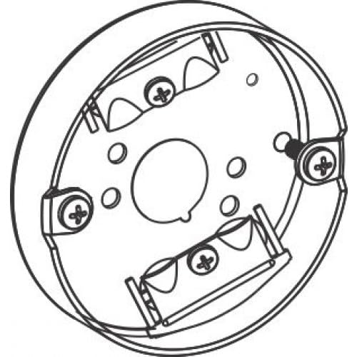 3PDB-NM 3/4” DEEP, 3-3/8” PANCAKE DEEP BOX WITH NM CLAMPS