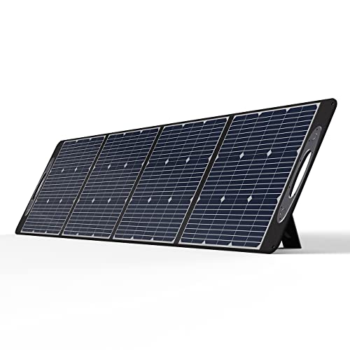 OUKITEL 200W Panneau Solaire Portable Monocristallin Pliable 21V pour Générateurs