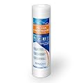 Grooved Sediment Water Filter Cartridge by Ronaqua 10"x 2.5", Four Layers of Filtration, Removes Sand, Dirt, Silt, Rust, made from Polypropylene (1 Pack, 5 Micron)
