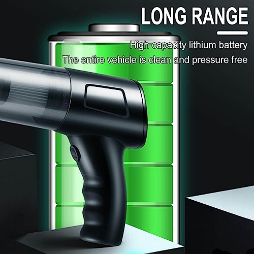 Cordless Vacuum Cleaner - 2 In 1 Portable Wet & Dry Handheld Strong Suction Power Car Vacuum Cleaner Cordless Vacuum Cleaner Handheld Vacuum Cleaner #TOP5
