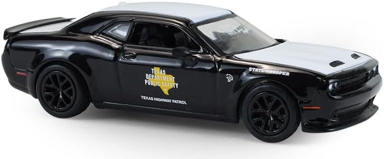 Greenlight 43050-E 1:64 Hot Pursuit Series 47 Diecast Police Vehicles 2020 Dodge Challenger SRT Hellcat - Texas Department of Public Safety