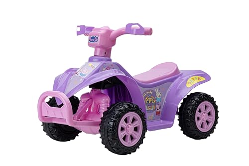 Image of Peppa Pig - 6V Kids Ride-On ATV with Rechargeable Battery and Reverse Drive
