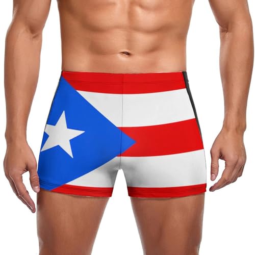 Men's Novelty Boxer Briefs Men Swim Briefs Sports Swimming Briefs