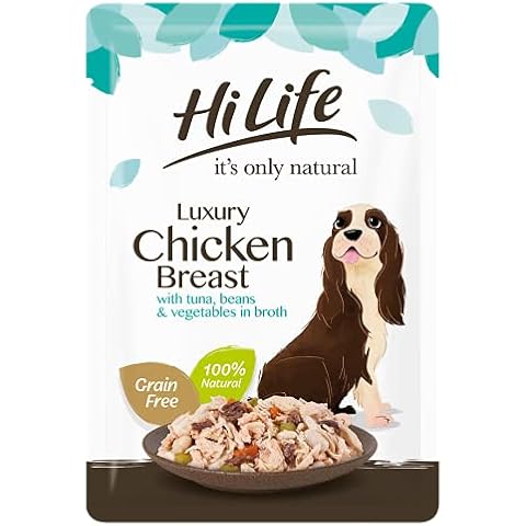 HILIFE Natural Wet Dog Food with Chicken and Tuna Cover