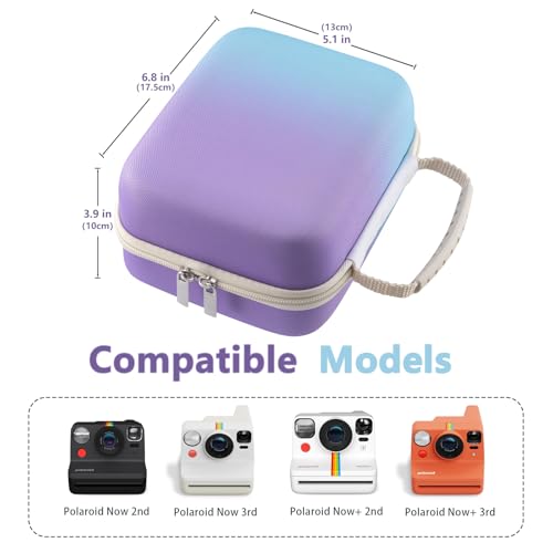 Funda rígida para cámara instantánea Polaroid Now 3ra gen miniatura 2