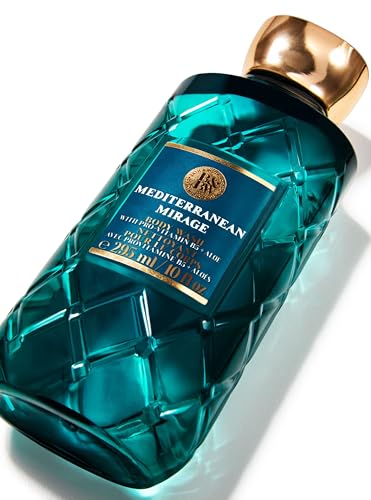 Image of Bath & Body Works Mediterranean Mirage Body Wash | 295 ml / 10 fl oz | Shower Gel | Fragrance - Fresh & Clean | Gender - Women