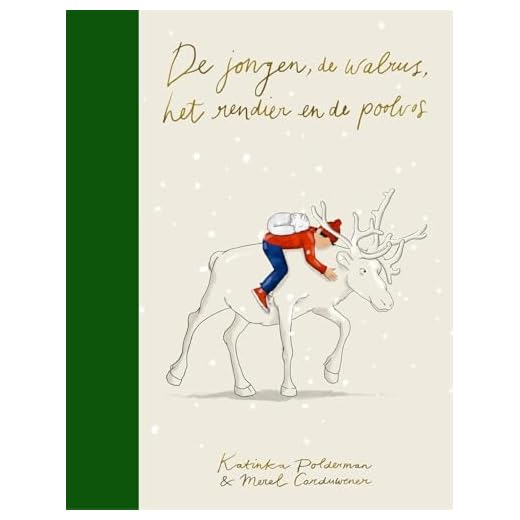 De jongen, de walrus, het rendier en de poolvos