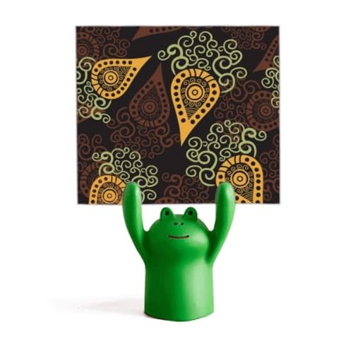Décoration grenouille dessin animé en tissu pour créer un coin bureau inspirant et joyeux