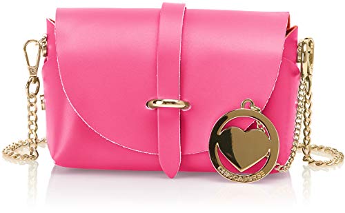 Chicca Borse Cbc7700tar, Sacs portés épaule femme, Rose (Fuxia), 9x11x18 cm (W x H L)