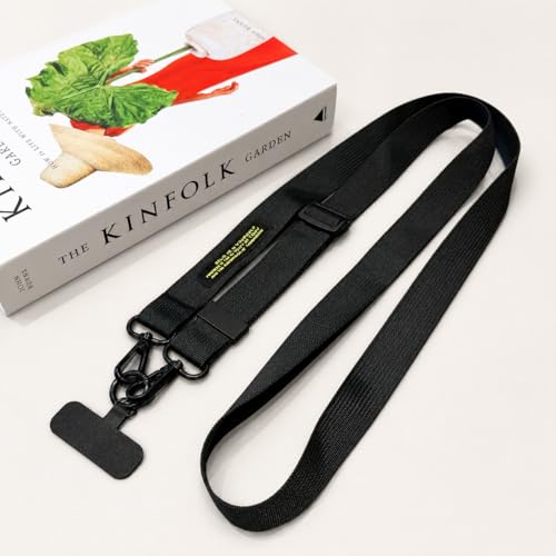 Image of AccuPrints Sumiko Phone Lanyard, Adjustable Polyester Lanyard, Universal Neck Strap With a Tether Pad parents