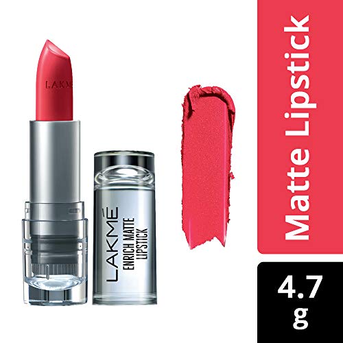 Image of Lakme Enrich Matte Lipstick, Shade PM10, 4.7g
