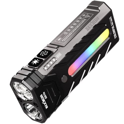 Lampe torche rechargeable étanche IP68 contre les pannes de nuit