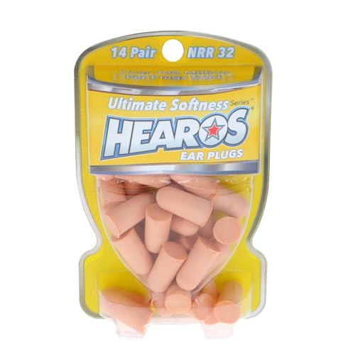 Hearos Ultimate Softness Series Ear Plugs, 14 Pair
