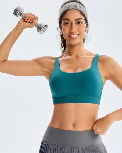 Image of RUNNING GIRL Sports Bra for Women High Support, Molded Cup High Impact Sports Bras with Sewn in Pads Workout Running Bra