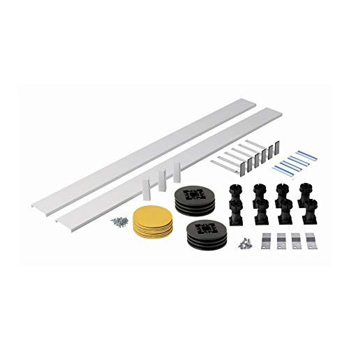 Easy Plumb Panel Riser Kit for Rectangle Shower Trays Upto 1200mm Plinth Feet Legs