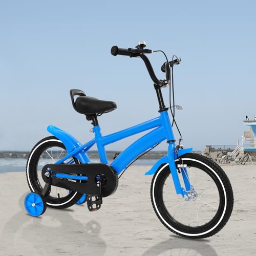 Kids Bike for Boys Girls Bicycle with Removable Training Wheels A...