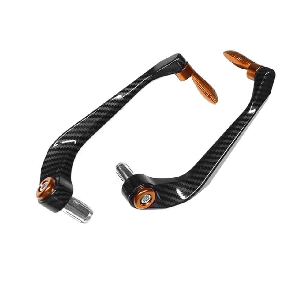 WGRUKLBD Motorcycle CNC Aluminum Alloy Handlebar Brake Clutch Lever Hand Guard Protector Modification Accessories Handguard Handlebars Protector