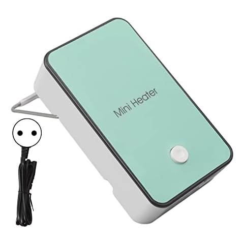 Hyuduo Mini-Lufterhitzer, Cyan, Sicher, Schnelle Erwärmung Cover