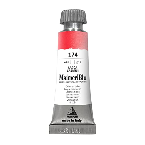 Maimeri Blu Crimson Lake 12 ml pour peindre en atelier