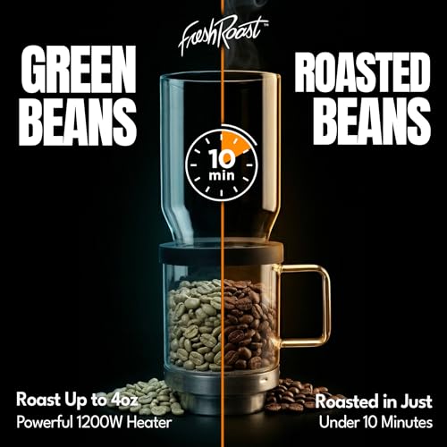 SR540 Roaster café con tubo, balanza y café verde miniatura 3