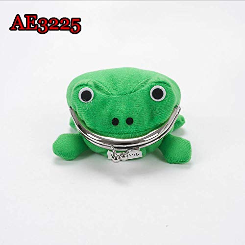 Cosplay Anime Frog Coin Purse Cute Pouch Wallet Small Money Bag Plush Toy For Funny 3225 #TOP7