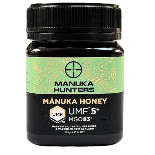 Image of Manuka Honey UMF 5+ and MGO 83+ Certified UMF Manuka Honey New Zealand - 250g
