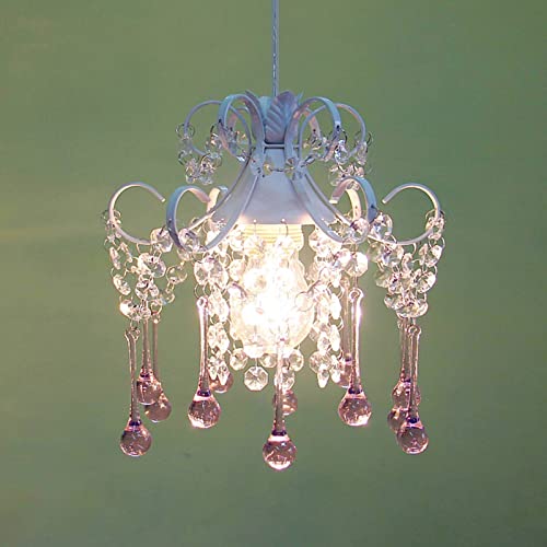 Plafonnier suspendu en cristal rose pour illuminer chaleureusement votre cuisine moderne