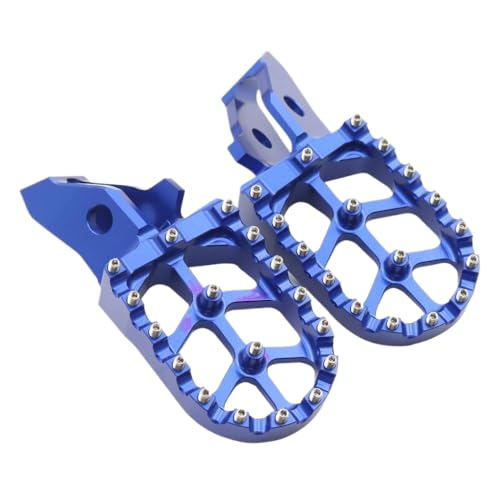 Pédales en aluminium bleu de qualité supérieure pour cales-pieds de cross Ultra Bee