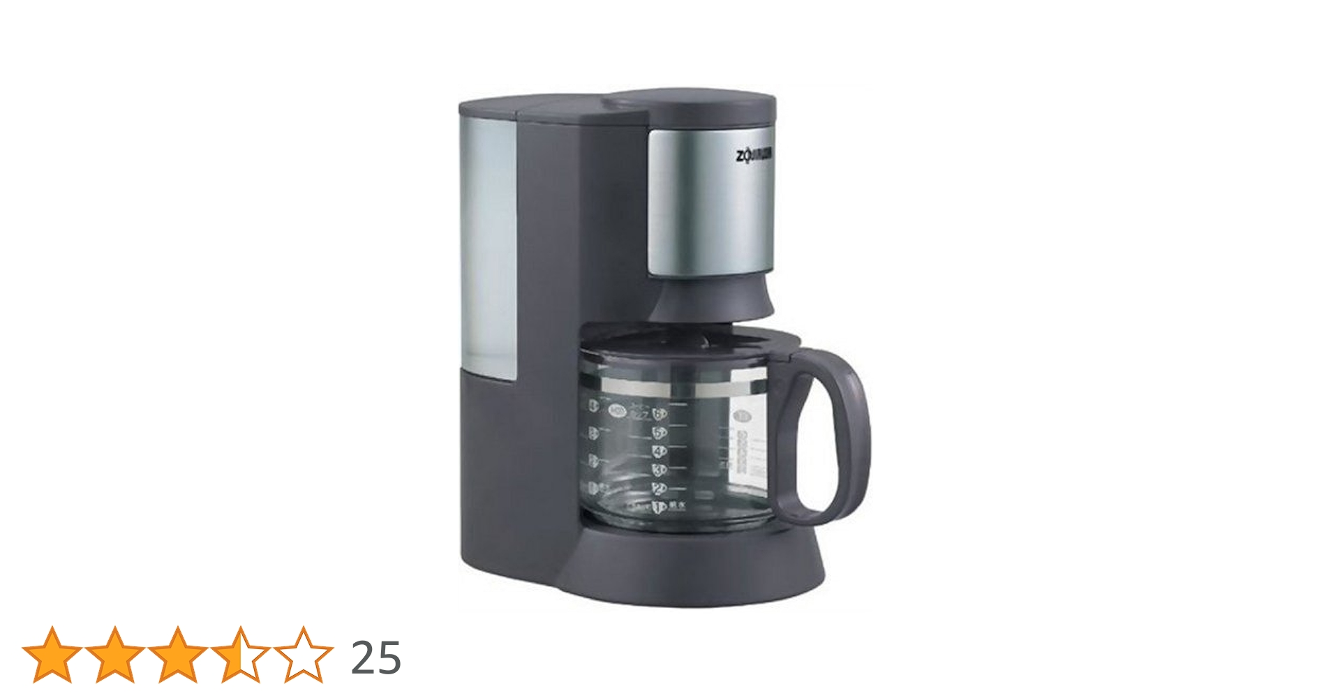 Amazon | ZOJIRUSHI コーヒーメーカー珈琲通 EC-FS60-TB ダーク