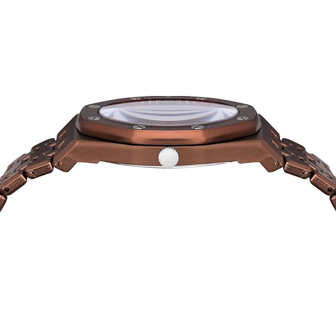 Image of Acnos Premium Brand Square Analog Multi Dial Multi Case Multi Belt Unisex Watch Women Men