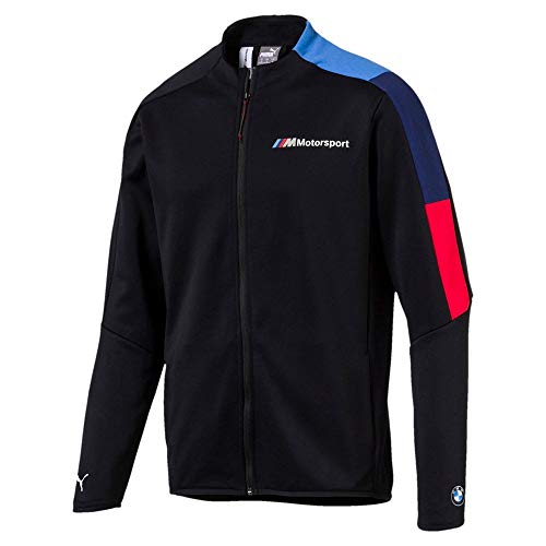 PUMA Mens BMW M Motorsport T7 Track Jacket, Anthracite, L