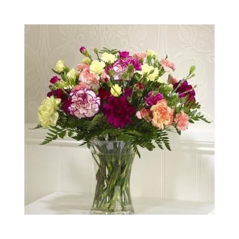 24 Mixed Spray Carnation Bouquet with Chocolates Cover