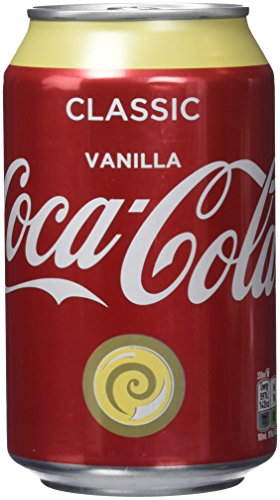 Coca Cola Vainilla - Paquete de 24 x 330 ml - Total: 7920 ml