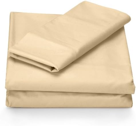 Perry Ellis Twin Extra Long Microfiber Sheet Set, Cashmere