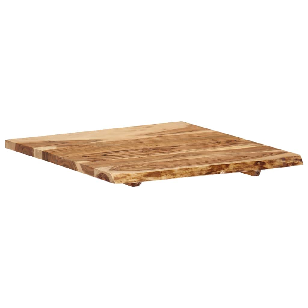 vidaXL Massive Akazienholz Tischfläche 60 x 60 x 2,5 cm