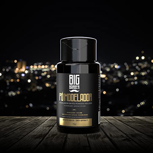 Pomada Modeladora Em Pó Modelador Big Barber 15g Profissional